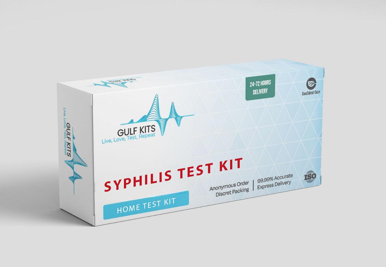 Набор для тестов на сифилис, сделано в США. – Gulf STD Test Kits